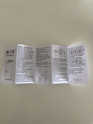 Altavoz T&G JX-113 Camuflaje