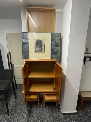 Mesitas de noche de madera (2 unidades)