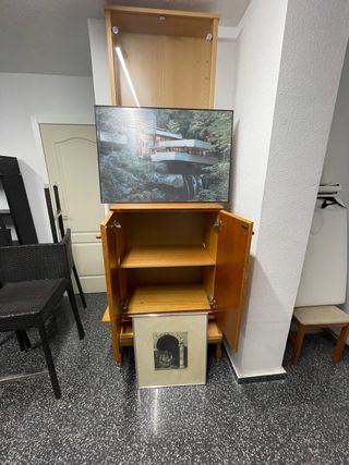 Mesitas de noche de madera (2 unidades)