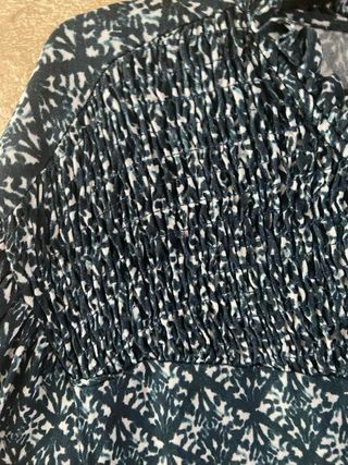 Blusa Mango Talla XL Estampada