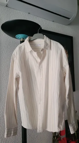 Camisa Zara Rayas Niños 11-12 Años