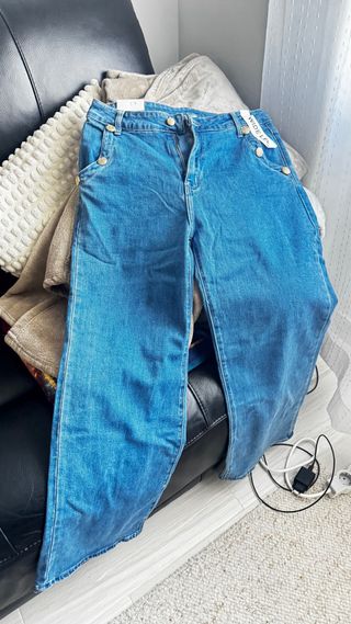 Calça de ganga azul