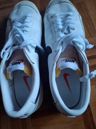 Nike Blazer Low Zapatillas Blancas Negras