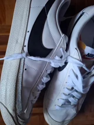 Nike Blazer Low Zapatillas Blancas Negras