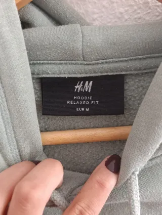 Sudadera H&M Verde Oliva
