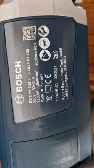 Amoladora Bosch GWS 2200W 230mm