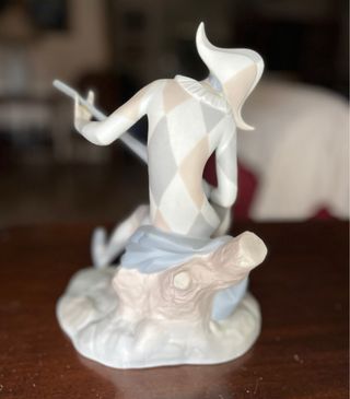Figura Lladró Arlequín Músico