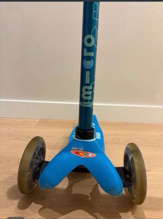 Patinete Mini Micro Azul 3 Ruedas