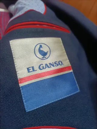 Americana El Ganso Talla 54 Azul