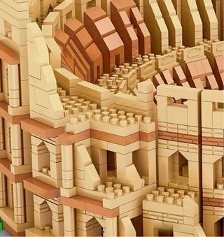 Coliseo imitacion de LEGO