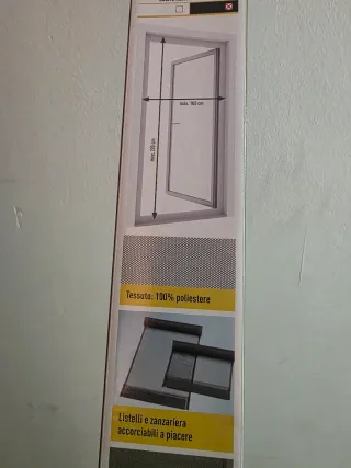 Mosquitera Puerta 100x220cm Antracita