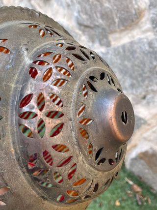 Lámpara de techo decorativa con abalorios