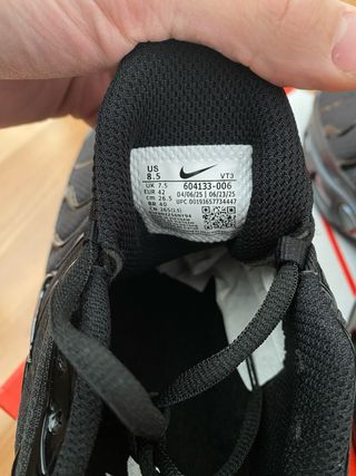 Zapatillas Nike Air Max Plus Negras Talla 43