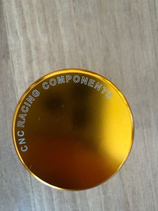 Depósito líquido freno CNC Racing dorado