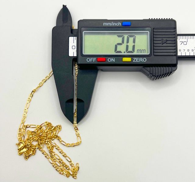 Cadena Figaro Oro 18k 4.62 gr.