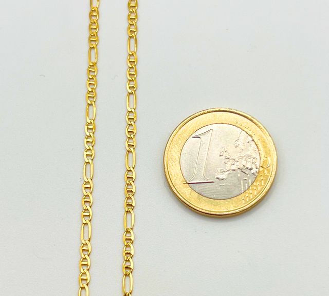 Cadena Figaro Oro 18k 4.62 gr.
