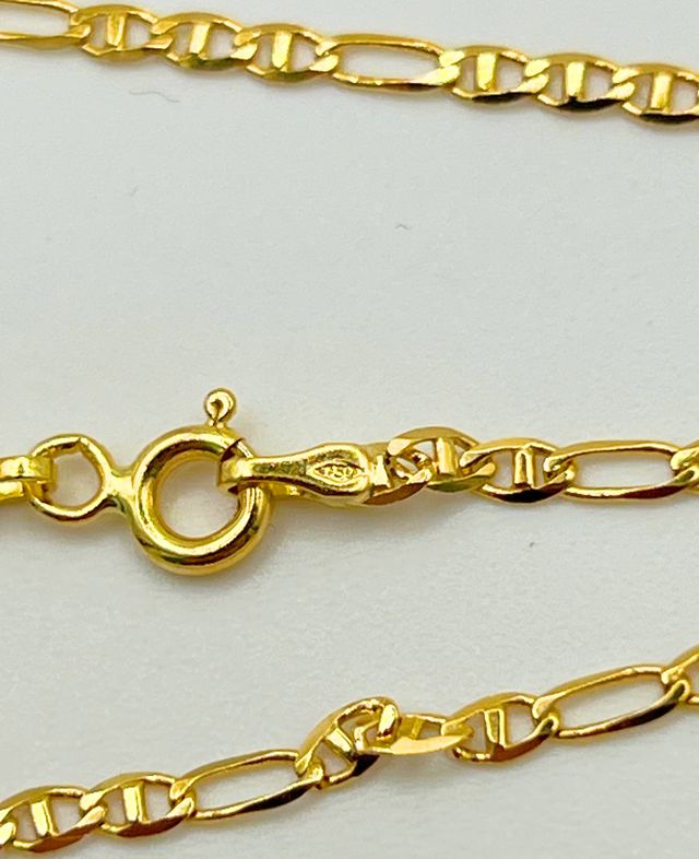 Cadena Figaro Oro 18k 4.62 gr.