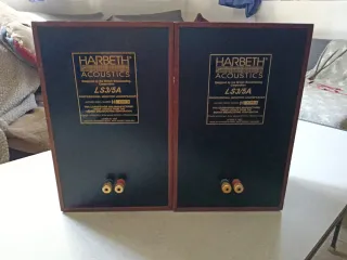 Altavoces Harbeth LS3/5A BBC Caoba