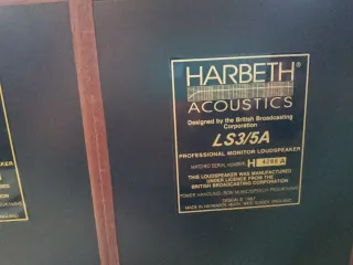 Altavoces Harbeth LS3/5A BBC Caoba