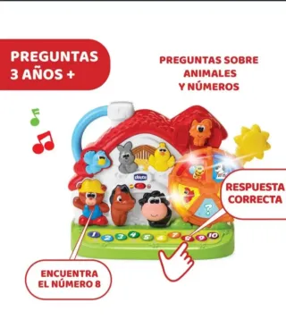 Juguete musical granja Chicco