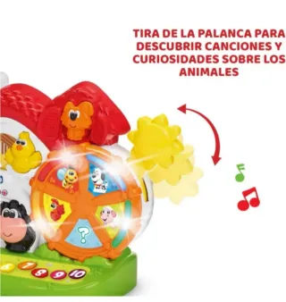 Juguete musical granja Chicco