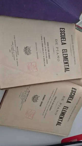 Libro de piano - Método de música