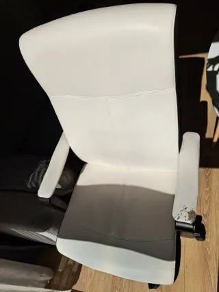 Silla Ikea Millberget Piel Sintética Beige