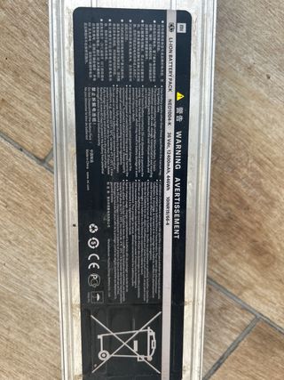 Batería Patinete Eléctrico 36V