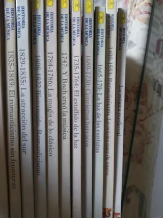 24 libros Historia de la música