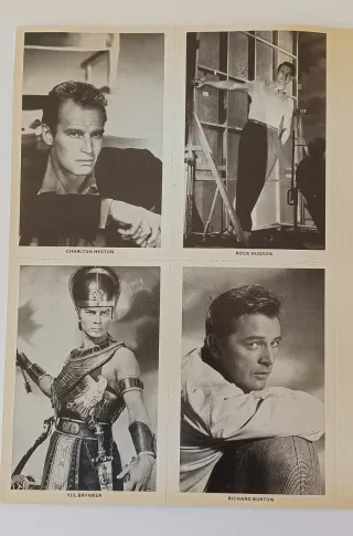 Tarjetas Postales Cine Años 50