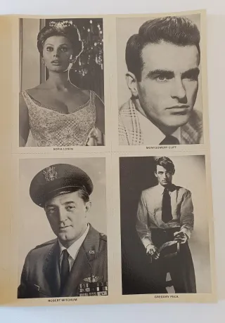 Tarjetas Postales Cine Años 50