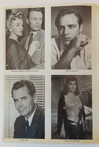 Tarjetas Postales Cine Años 50