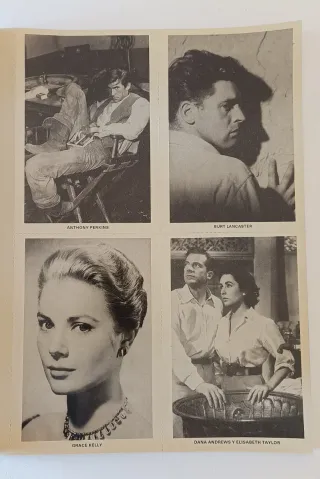 Tarjetas Postales Cine Años 50