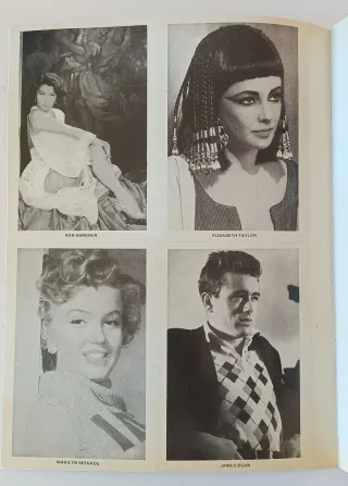 Tarjetas Postales Cine Años 50