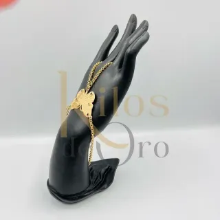 Pulsera Manita Mariposa 18K