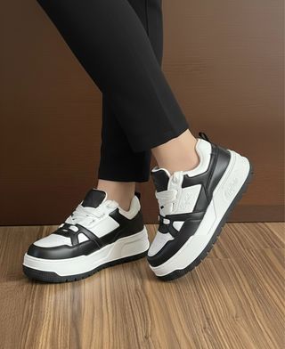 Zapatillas Buffalo Bicolores Blanco/Negro