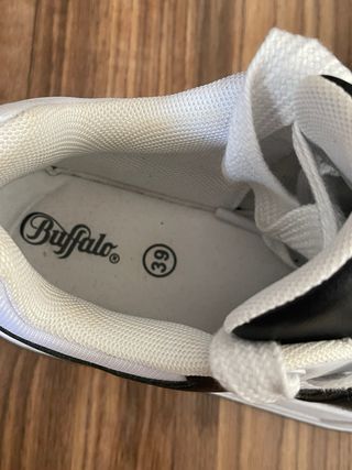 Zapatillas Buffalo Bicolores Blanco/Negro