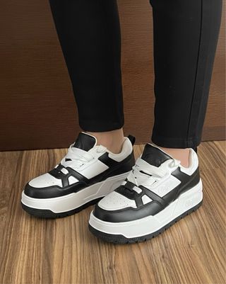 Zapatillas Buffalo Bicolores Blanco/Negro