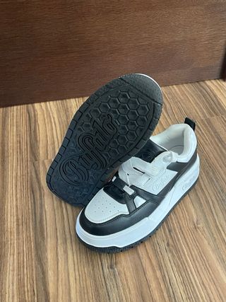 Zapatillas Buffalo Bicolores Blanco/Negro