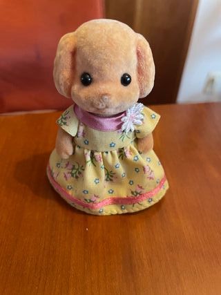 Sylvanian Families Caniche Familia y Bebé.