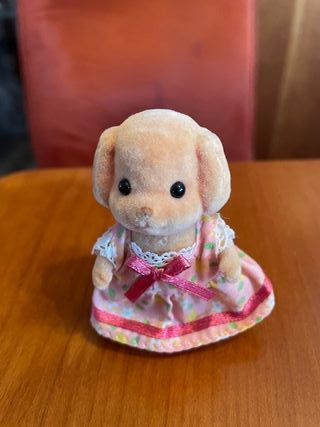 Sylvanian Families Caniche Familia y Bebé.