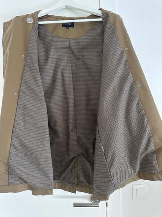 Gabardina CAROLL camel