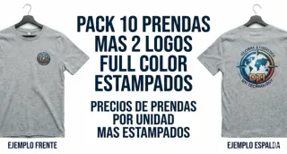 Ropa personalizada on tu logo