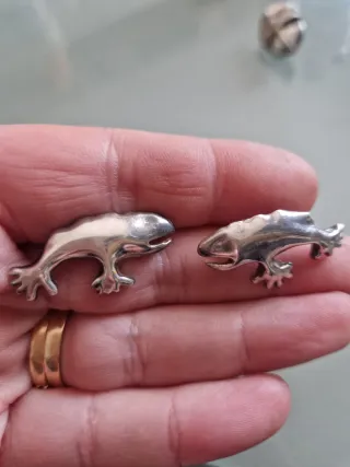 Pendientes Dragón Gaudí Plata