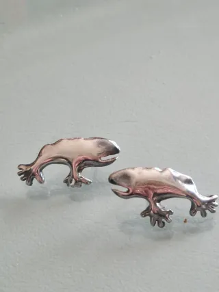 Pendientes Dragón Gaudí Plata