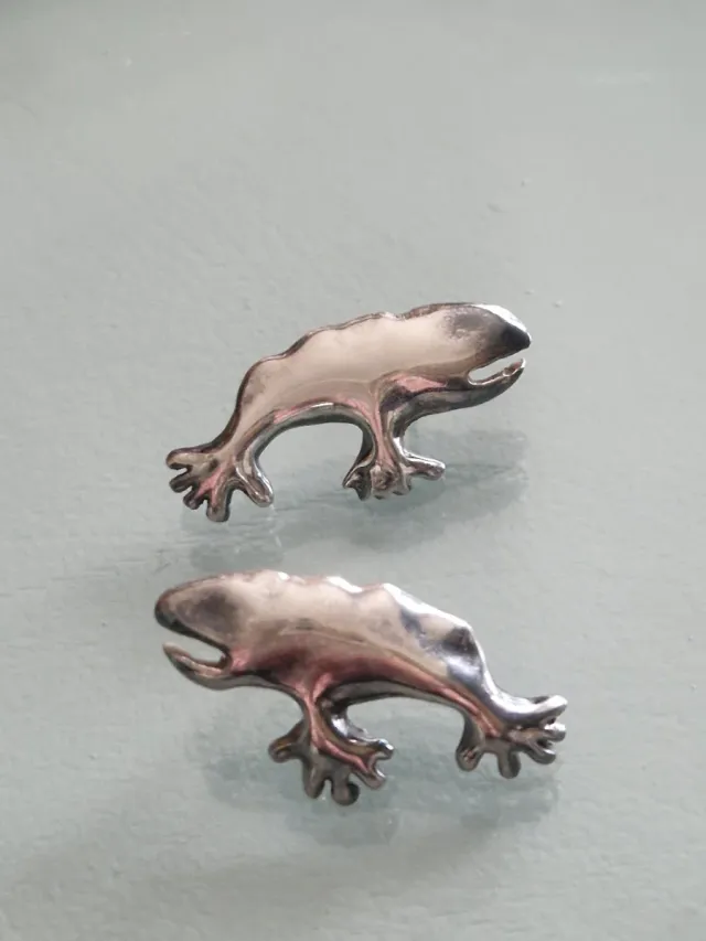 Pendientes Dragón Gaudí Plata