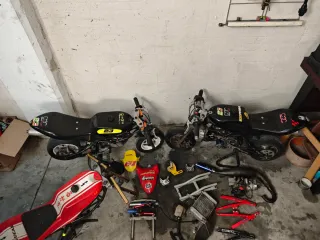 Lote minimoto BZM + recambios....