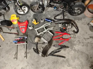 Lote minimoto BZM + recambios....