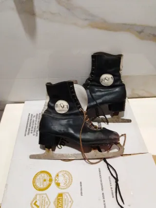 Pattini da ghiaccio vintage IHSKA