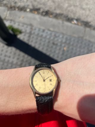 Reloj Zenith Cosmopolitan Dorado Vintage